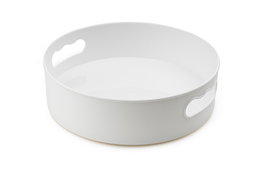 Hermia Bandeja de Plástico Blanca 22x22x7 cm